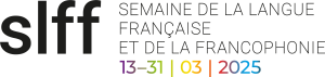 Logo Semaine de la langue française et de la francophonie (SLFF) 2025